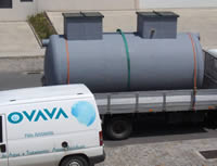 Etar&acute;s compactas em PRFV e A&ccedil;o ao Carbono